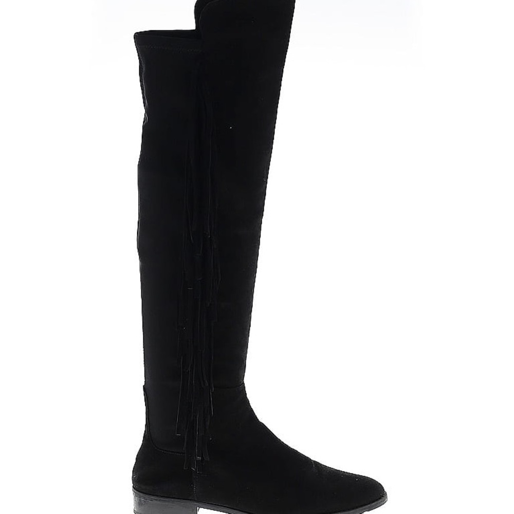 Stuart Weitzman Black Over-the-Knee Boots‎